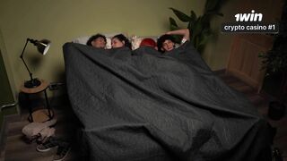 Friends end up in a Partner Swap after Arriving from a Party—an Incredible Foursome!