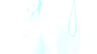 Skylar Calico Gets Wet and Wild with her Big Purple Dildo in the Shower (full Clip)