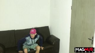 Lucky Delivery Guy Fucking Tight Pussy