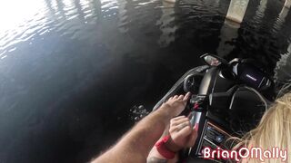 Wild Fucking on Jet-Ski with Stephanie Love and Brian O'Mally