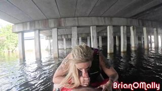 Wild Fucking on Jet-Ski with Stephanie Love and Brian O'Mally