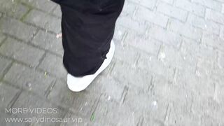 Riskante Spritzige Gondelfahrt - Blowjob Date in Der Seilbahn
