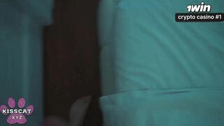 Step Mom Catches Step Dad Cumming inside Step Daughter Amber Kawaii and Fucks Hard in Shared Bed