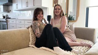 Wife Invites Coworker over for Double Creampie - Awlivv & Jak Knife