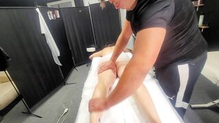 Pervert Masseur being Inappropriate with Clients it just Started !
