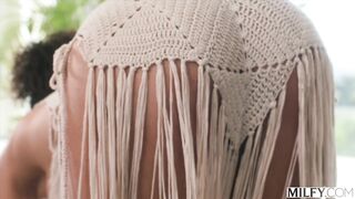 MILFY Fit Yoga MILF Medusa Rides Young Stud's Cock all Day