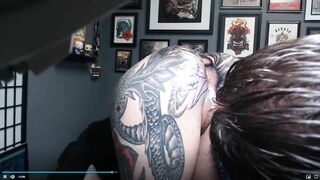 Darcy Diamond Gets Asshole Tattooed by Trevor Whelen for 4.5 Hours (25mins TL) - Infected by Sickick