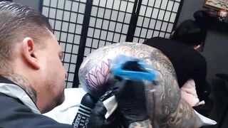 Darcy Diamond Gets Asshole Tattooed by Trevor Whelen for 4.5 Hours (25mins TL) - Infected by Sickick
