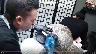 Darcy Diamond Gets Asshole Tattooed by Trevor Whelen for 4.5 Hours (25mins TL) - Infected by Sickick