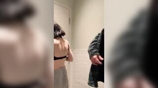 TEEN STRIPS NAKED IN STARBUCKS BATHROOM