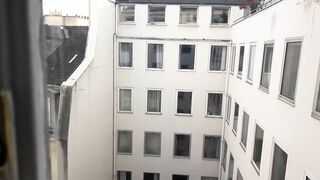 She's a Nympho! she Invited her Strange Neior over to Fuck Her!