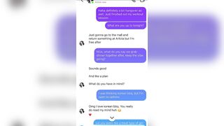 Horny 1 old Asian Girl Rides me and Begs to Gets her Tight Pussy Fucked + Text Conversations