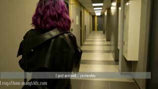 I Met a Hot Bitch in a MYDRIASIS T-shirt in the Elevator