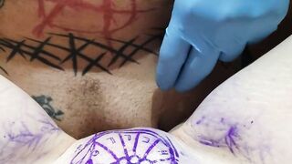 Getting Pussy Tattooed and Fucked