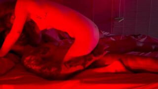 Stunning Redhead College Girl Gets her Pussy Devoured and Fucks Sexy Tattooed Lightskin until Orgasm