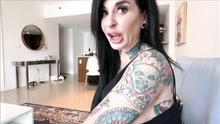 Mom's Goth best Friend Edges my Cock - Joanna Angel - MomComesFirst - Alex Adams