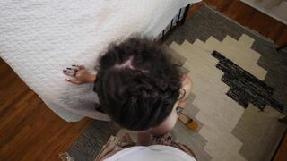 Keeping your Stepsisters' new Job a Secret (part 2). Featuring Indica Flowers