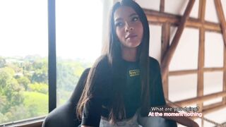 My Teacher does an Interview with me and we end up Fucking, I Squirt!