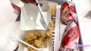 The Bitch didn't want to go Home, so I Fucked her at the Mall. with Conversations and Plot