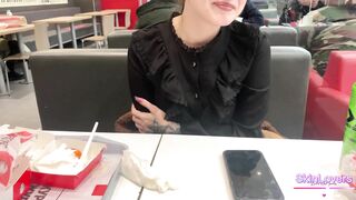 The Bitch didn't want to go Home, so I Fucked her at the Mall. with Conversations and Plot