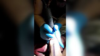 She Tattooing my Cock, so Meet TattwoD