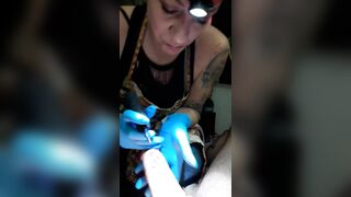 She Tattooing my Cock, so Meet TattwoD