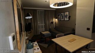 Big Ass French Girl Cheats on her Boyfriend, Caught Masturbating and Fucked by her Roommate