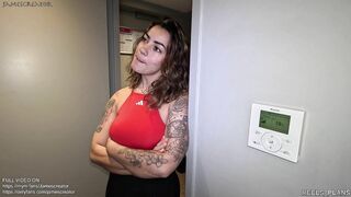 Big Ass French Girl Cheats on her Boyfriend, Caught Masturbating and Fucked by her Roommate