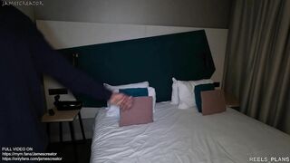 Big Ass French Girl Cheats on her Boyfriend, Caught Masturbating and Fucked by her Roommate