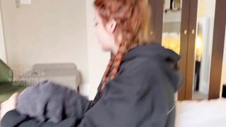 Playing Truth or dare with my Girl best Friend - i Give her a Huge Creampie