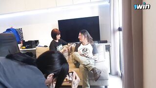 TATTOO ARTIST'S PERFECT BODY COUSIN HELPING TO RELAX WITH HER PUSSY Ft. Angely, Amber Kai & Mad Ink