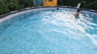 He Suddenly Takes my Bikini off to Fuck me in the Swimming Pool