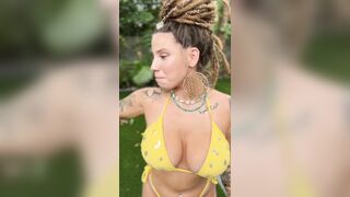 Hot Tub Hookup with a BUSTY HIPPIE / Indica Flower / Mr. Lucky POV