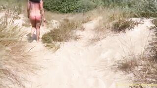 GANGBANG on a Nudist Beach in Cap D'agde with Strangers