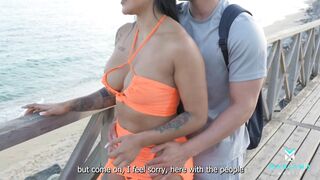 Shhh! I Fuck a Stranger in a Public Train Station - Mariana Martix & Jason Carrera