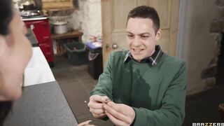 Stepbrother Bangs the Bride-To-Be - Rae Lil Black / Brazzers