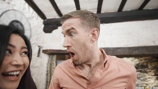 Stepbrother Bangs the Bride-To-Be - Rae Lil Black / Brazzers