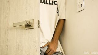 I have been Caught Masturbating and I let the Boy who Spies on me Participate so he can Give me Oral