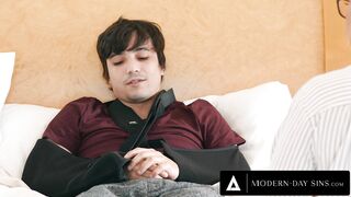 MODERN-DAY SINS - Caring MILF Teacher Dana Vespoli gives a Helping Hand to Injured Student