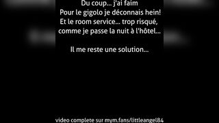 Littleangel84 - Baisée Par Le Livreur Uber Eats et Son énorme Bite Black - S06E02 Teaser