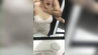 Fucks me in the Bathroom before we get Caught