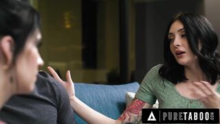 PURE TABOO Pervert Pregnant Woman wants to Watch Prenatal Instructor Anna De Ville Satisfy Husband