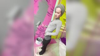 Pige Bliver Kneppet AF Tattoo Artist Efter Sessionen i Studiet