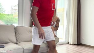 Hot Wife Fucks her first Big Black Cock BBC