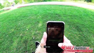 Deepthroat & Hard Pounding Mia Blow by the MILF Hunter! Milfhunting24