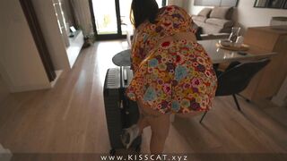 Step Mom Dreams of Step Son's Cock? Stepson Gifts Rough Fuck Step Mother in Share Bed at Midnight