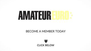 German Babe Sandy Fire Fucked Hard by her Man - AMATEUR EURO