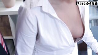 Sexy Mature Secretary Kate Nox Fucks Big Dick Boss in the Office - LETSDOEIT