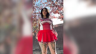 Arabelle Raphael Dirty Cheerleader POV Solo - the Naughtiest Cheerleader on the Team Brings you Home