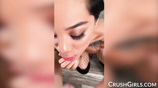 Crush Girls - Honey Gold is Addicted to his Big Dick